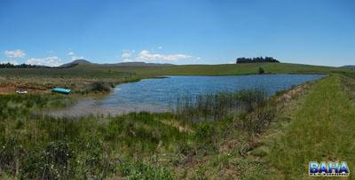 A photo of the fly fishing location, Alans Dam